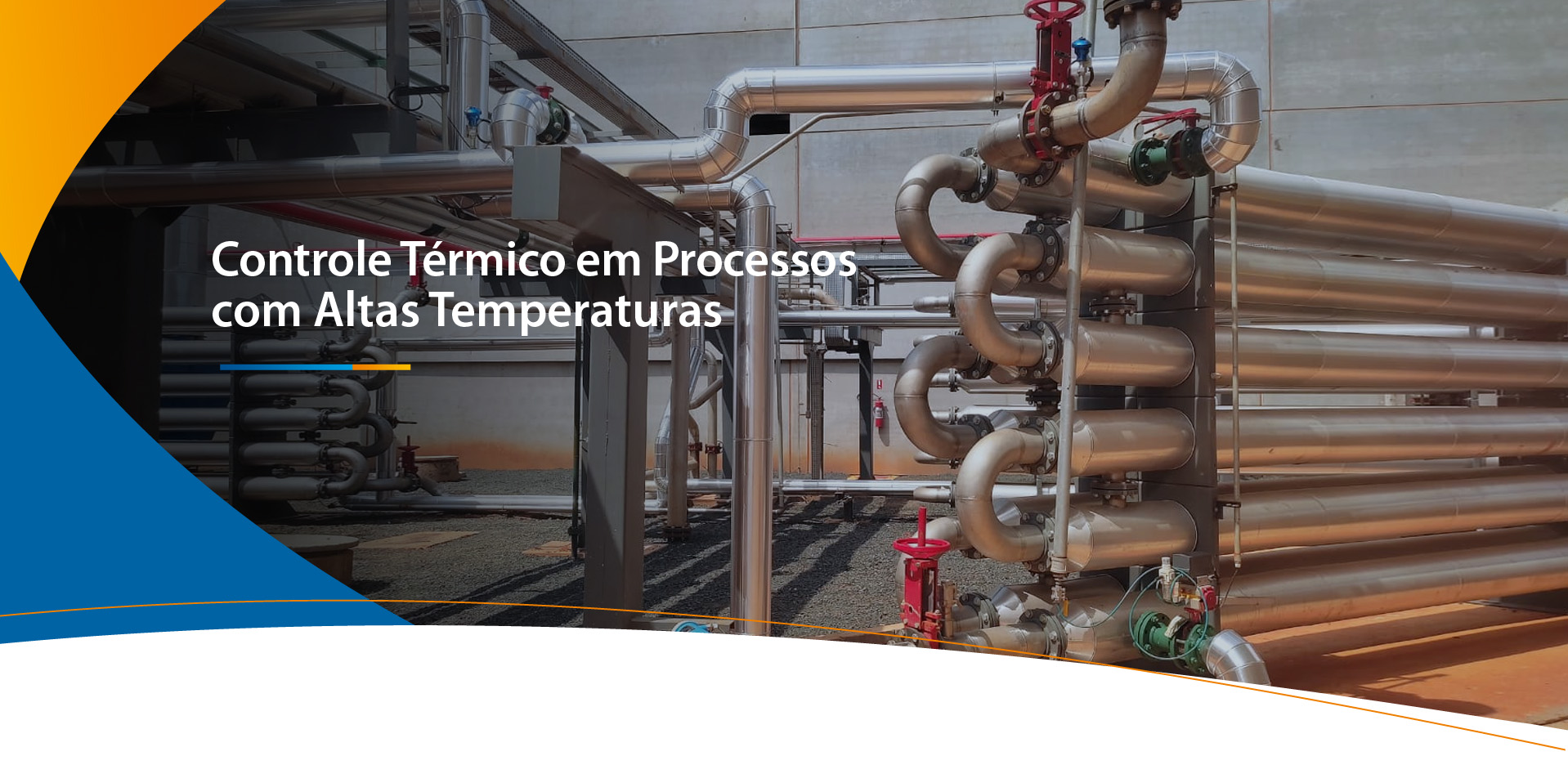 Banner Isolamento Térmico Quente Industrial