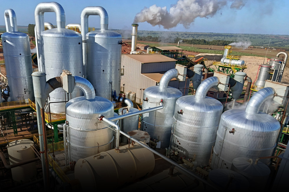 Foto Isolamento Térmico Quente Fábrica de Açúcar