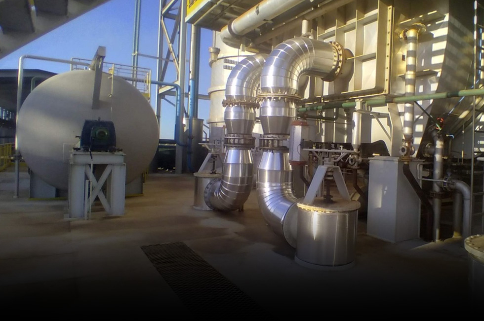 Foto Isolamento Térmico Quente Usina Sucroalcooleira